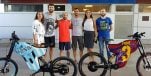 [PHOTOS] Messi, Piqué & Fàbregas Get Personalised Croatian Electric Bikes