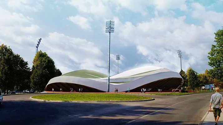 [PHOTOS] New Football Stadium for Zagreb Presented