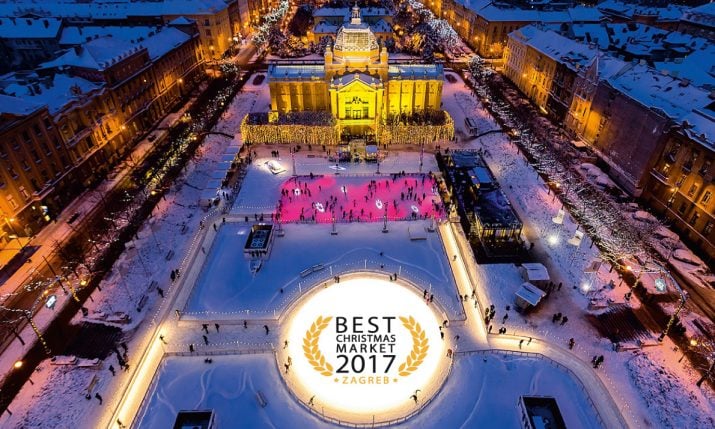 Zagreb Voted Best Christmas Market in Europe for 2nd Year in a Row