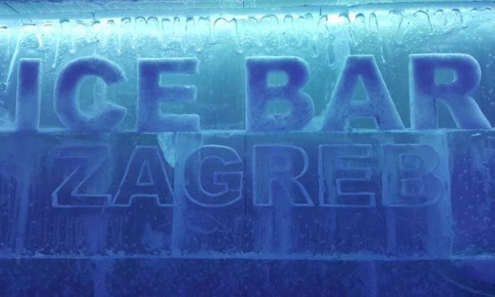 Ice Bar Opens in Zagreb