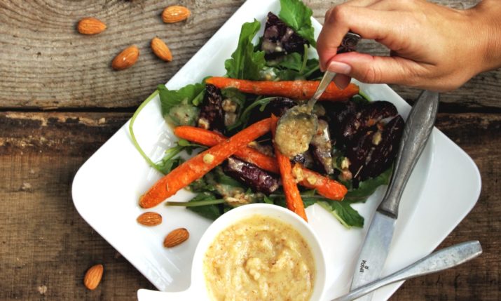 Baked Beetroot & Carrot Salad with Brown Butter Vinaigrette by Little Chef & Little Market