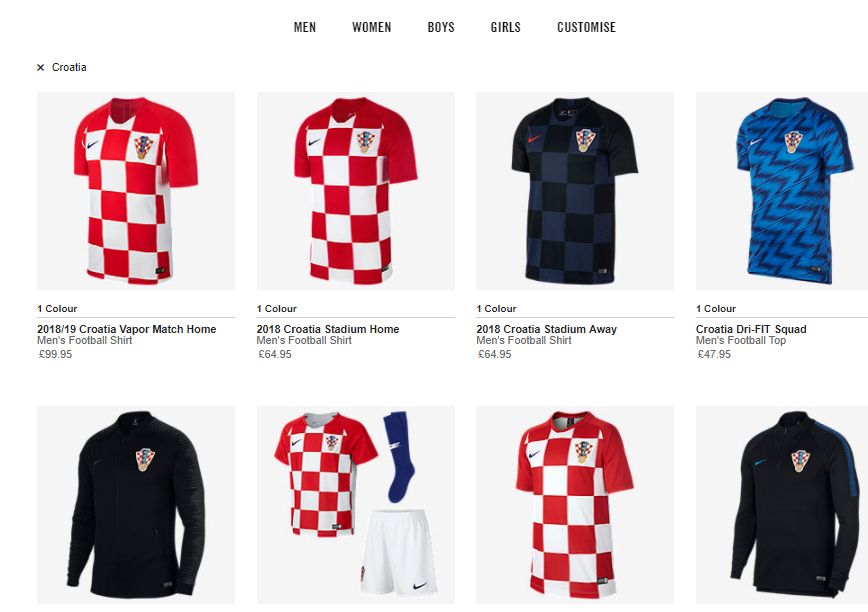 croatia euro 2018 jersey for sale