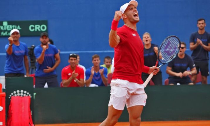 Davis Cup 2018 Semifinal: Croatia 1-0 USA