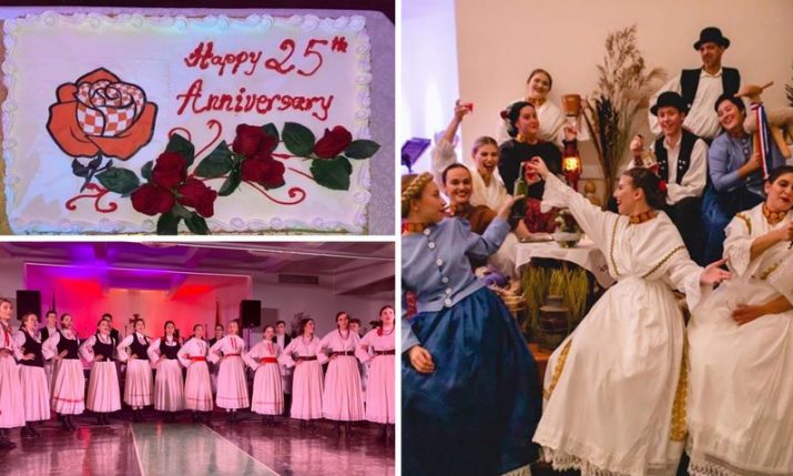 Folklore group ‘Hrvatska Ruža’ from New York celebrates 25th birthday