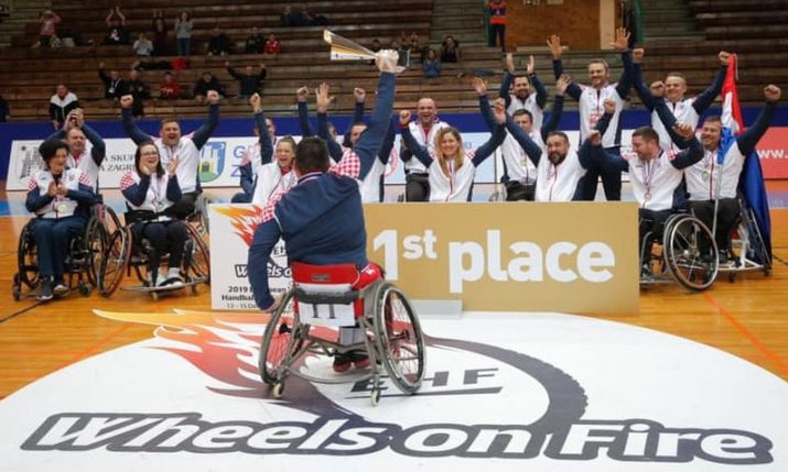 Croatia Wins European Wheelchair Handball Gold 