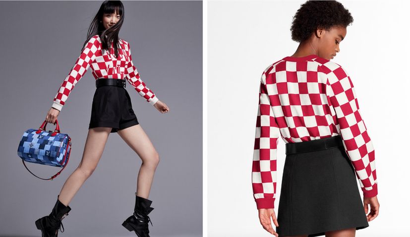 Louis Vuitton Designer Inspired Graphic Sweatshirt – Lattes and