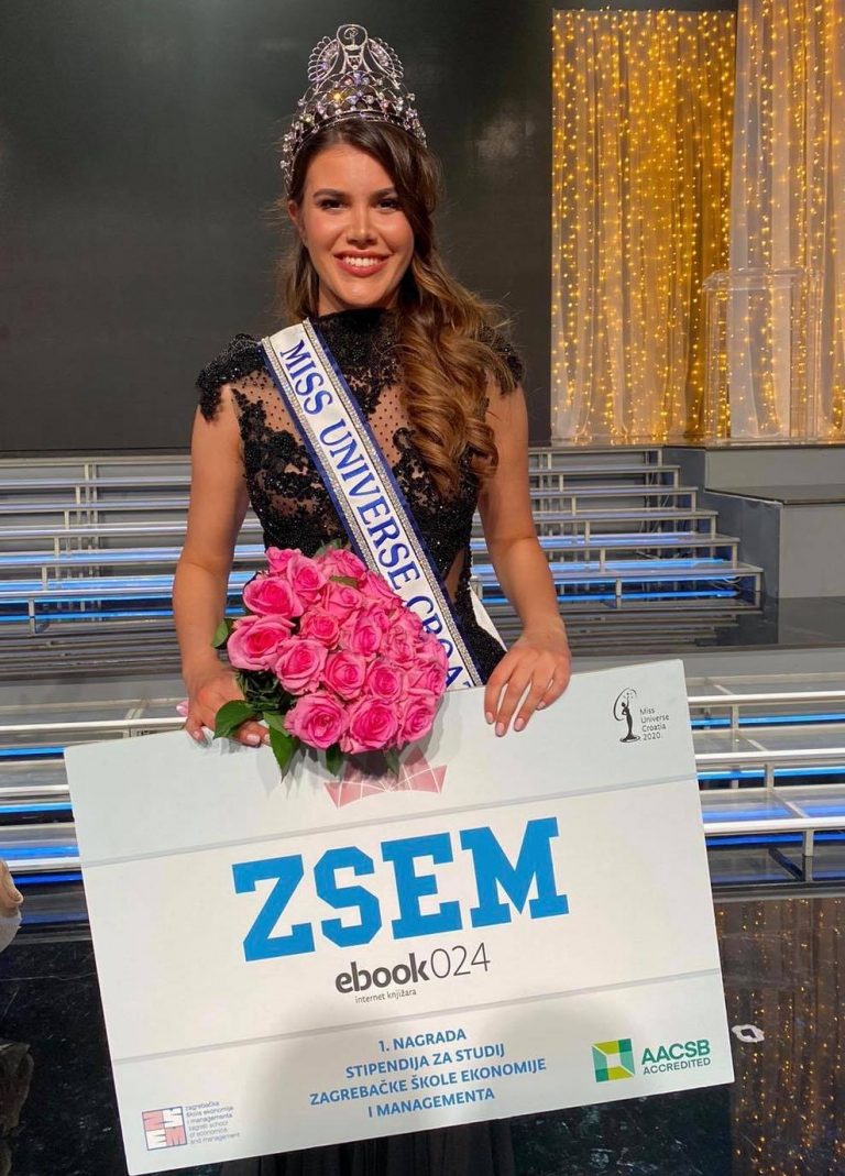 21yearold from Zadar crowned new Miss Universe Croatia Croatia Week