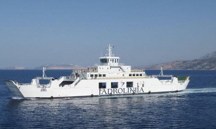 Jadrolinija suspends international ferry lines to Italy