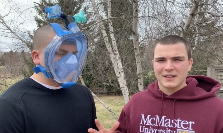 VIDEO: Canadian-Croatian brothers’ DIY respirator in demand 