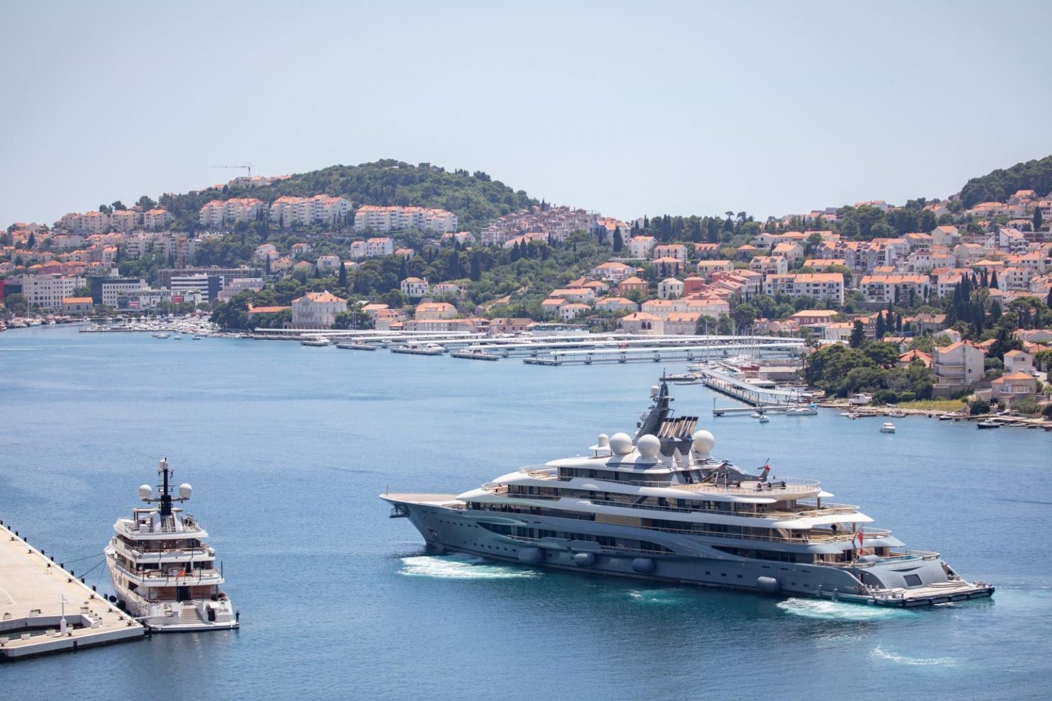 biggest yacht in croatia