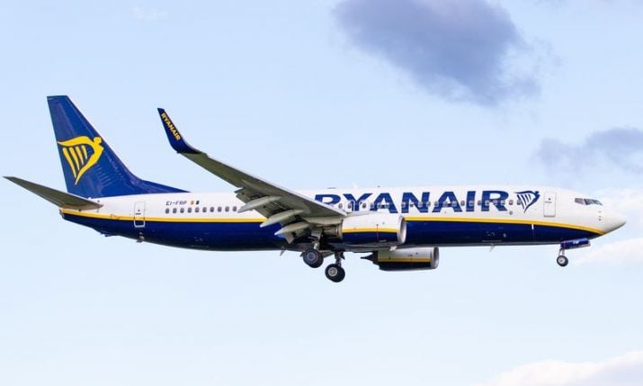 Ryanair to fly to Zadar again as of July 1