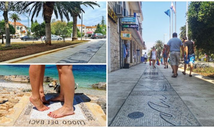 World’s longest mosaic promenade project continues in Vela Luka on Korcula