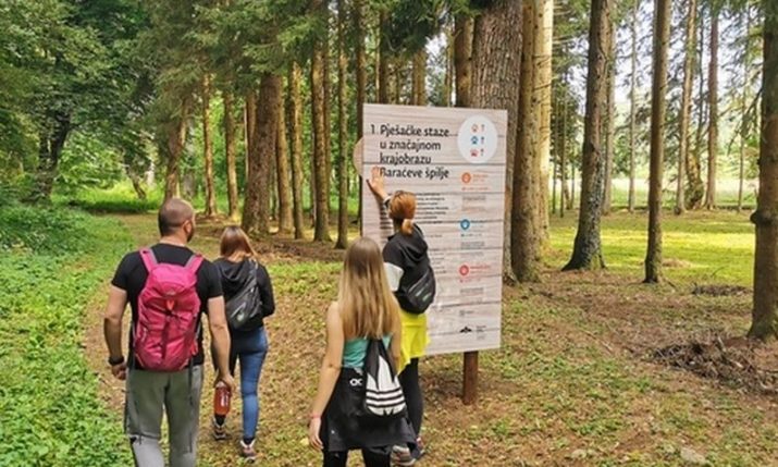 PHOTOS: Three new hiking trails at Barać Caves officially opened 