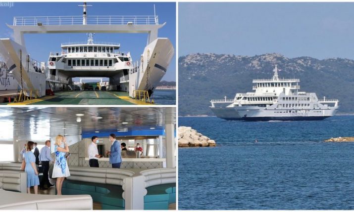 PHOTOS: Jadrolinija puts new €3 million ferry between Zadar and Ugljan island in operation