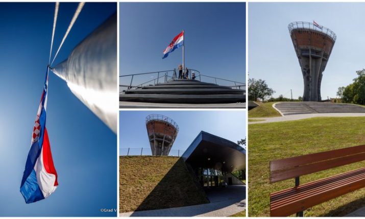 PHOTOS: Vukovar Water Tower – a symbol of Croatian unity undergoes major developments