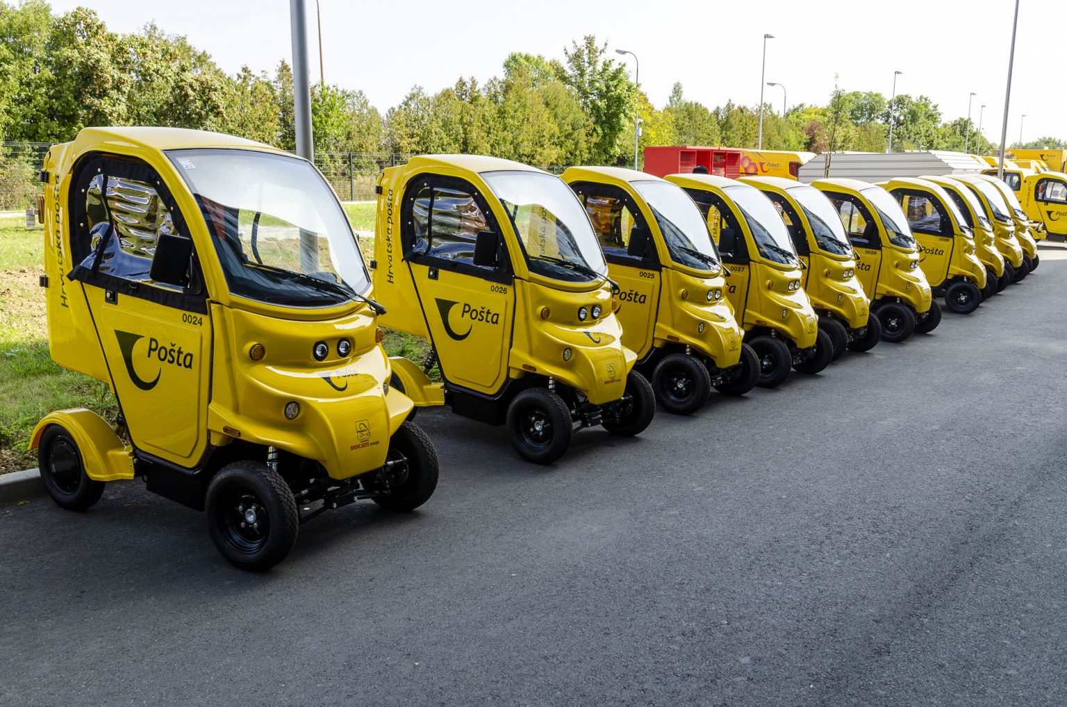 Croatian Post boosts fleet with 20 new electric vehicles Croatia Week