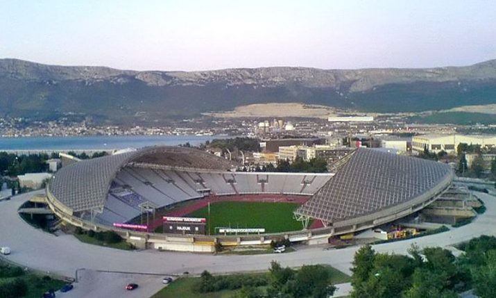 General view of Poljud stadium during UEFA Conference League Third