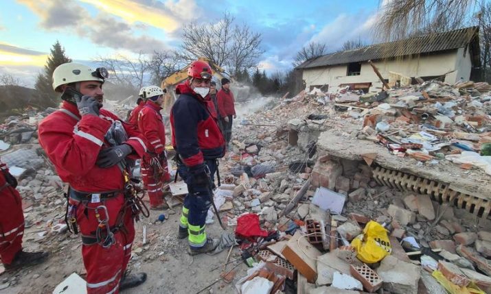 Croatia earthquake: Rescuers found no one under the debris after examining 84 villages