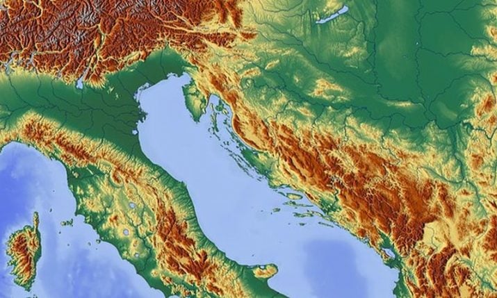 Croatia sits on many geological faults, not all active, southern ...