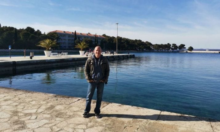 Former Formula One champ enjoys Croatian Easter break