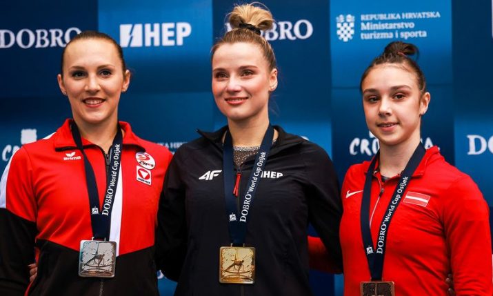 Croatia wins two golds, bronze and silver at Gymnastics World Cup ...