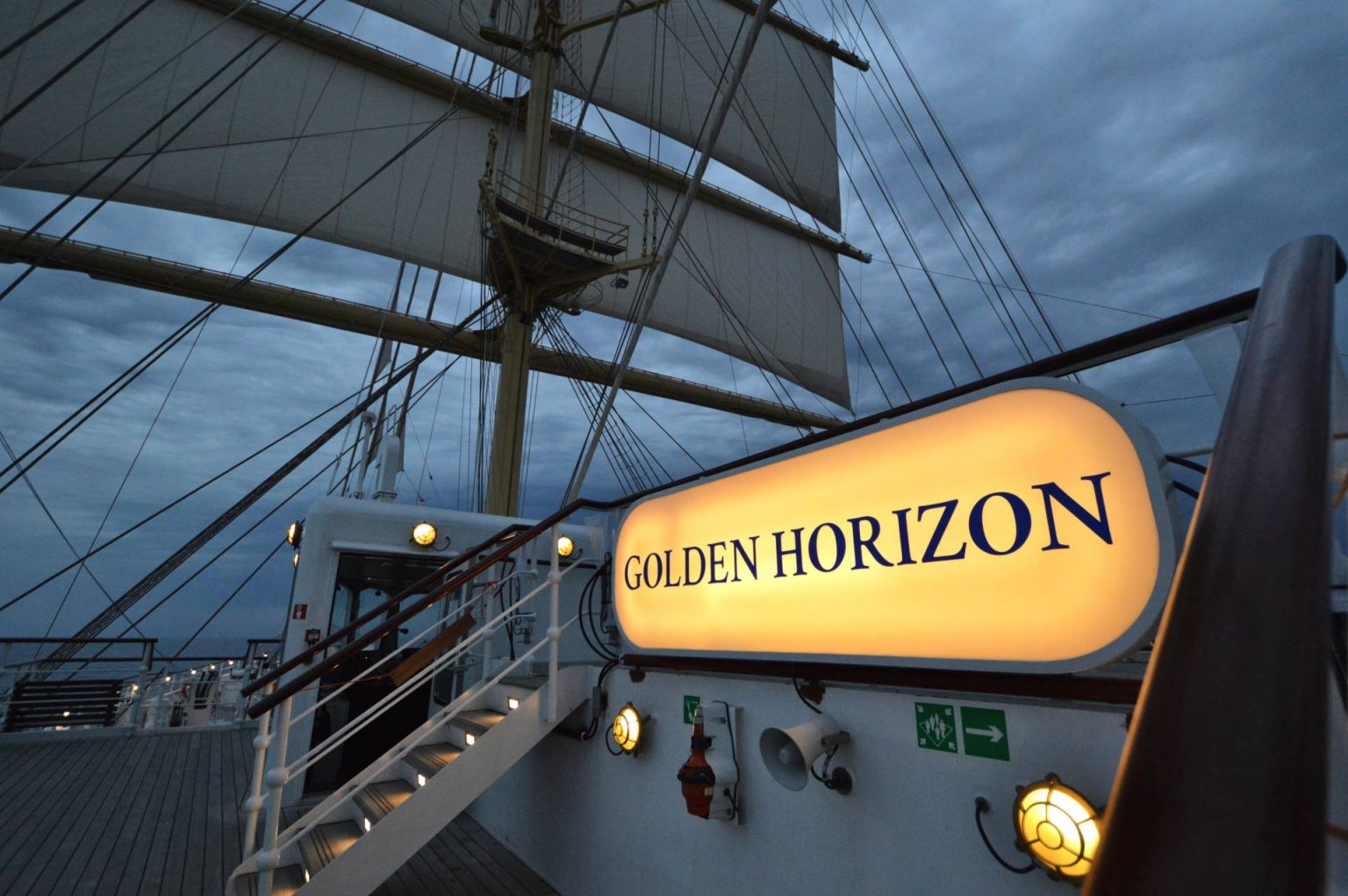 Golden Horizon Worlds Largest Clipper Departs Shipyard In Croatia