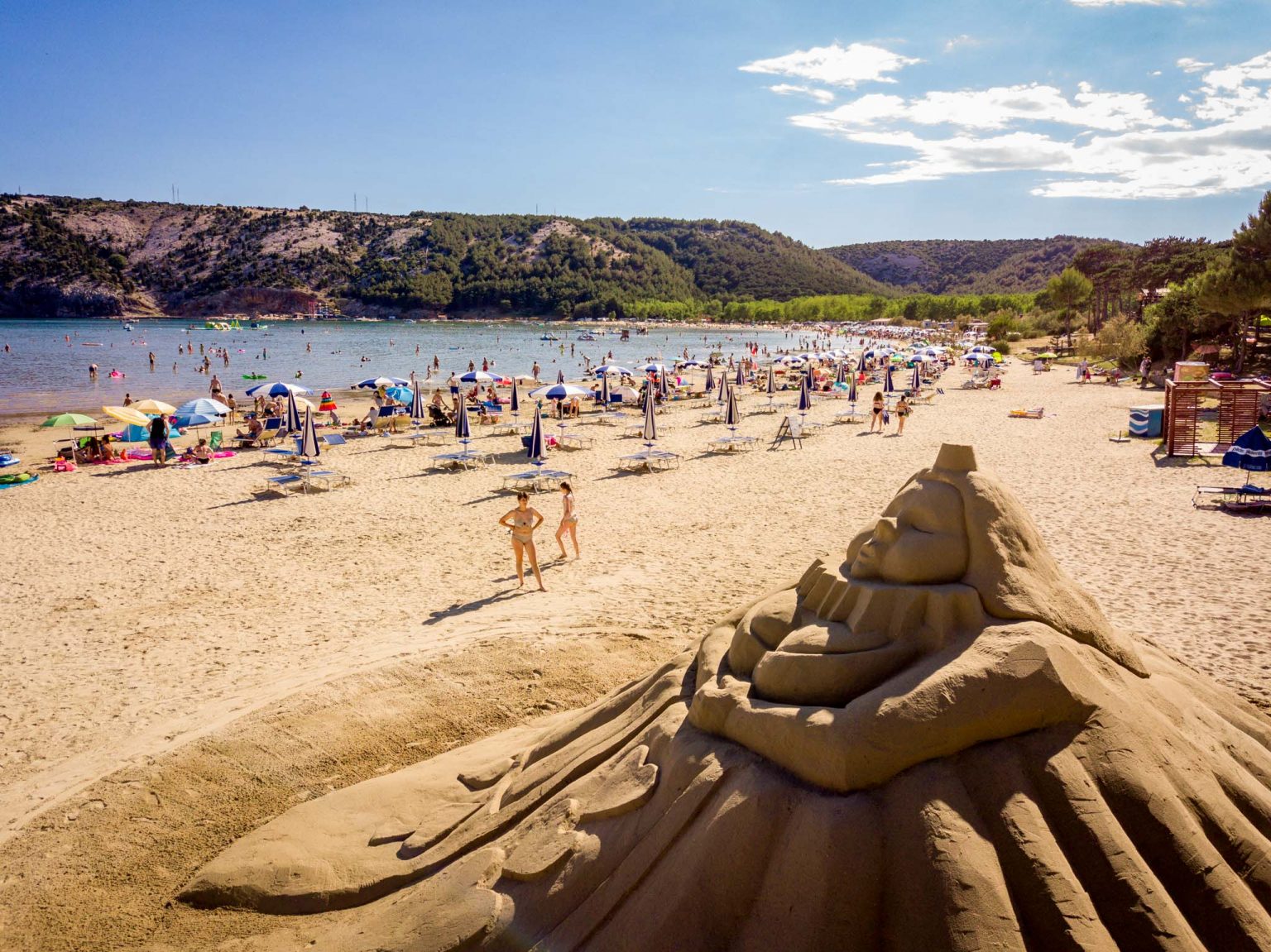 PHOTOS: Amazing sand sculptures on Paradise beach in Lopar | Croatia Week