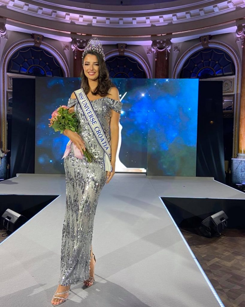 Ora Antonia Ivanišević from Dubrovnik crowned Miss Universe Croatia