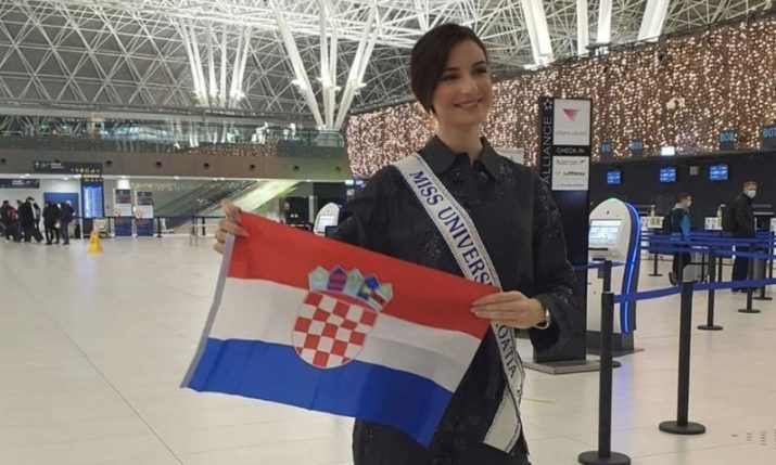 Miss Croatia departs for Israel for Miss Universe pageant 