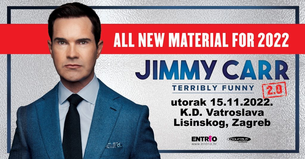 Jimmy Carr adds second Zagreb show after selling out | Croatia Week