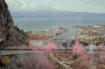 New bridge above Cetina River in Omiš opened 