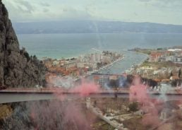 New bridge above Cetina River in Omiš opened 