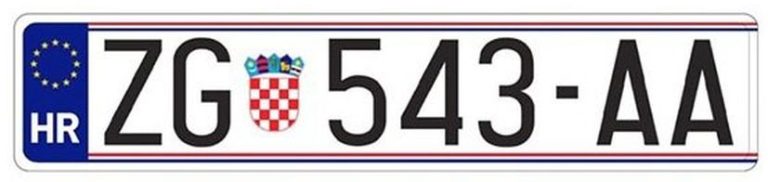 ZG, ST, IM, DJ…understanding Croatian license plate codes | Croatia Week