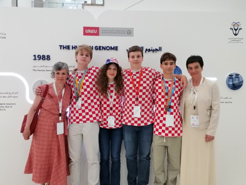 Croatia enjoys biggest success at a Biology Olympiads so far in UAE