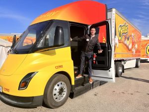 Croatian-American leading world’s first commercial Tesla Semi truck deployment with PepsiCo