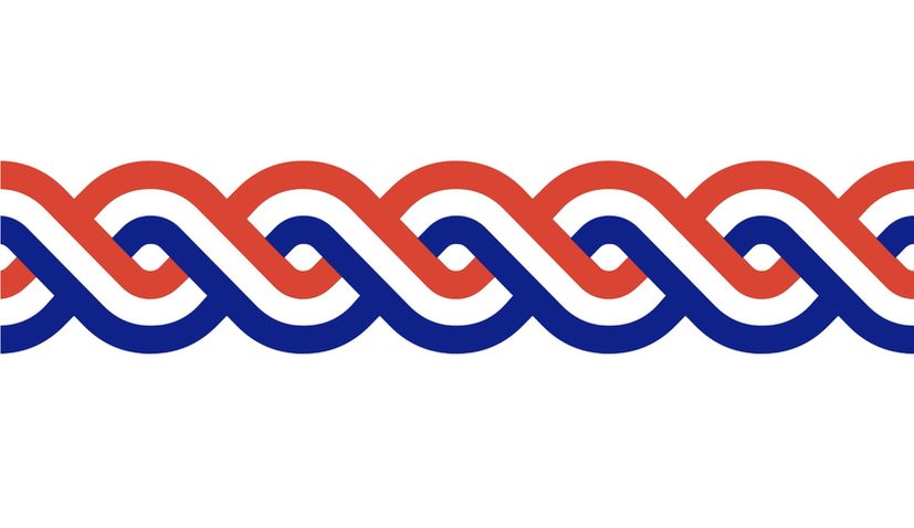 Croatian interlace pattern pleter