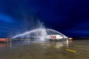 Zagreb welcomes first T'way flight from Seoul