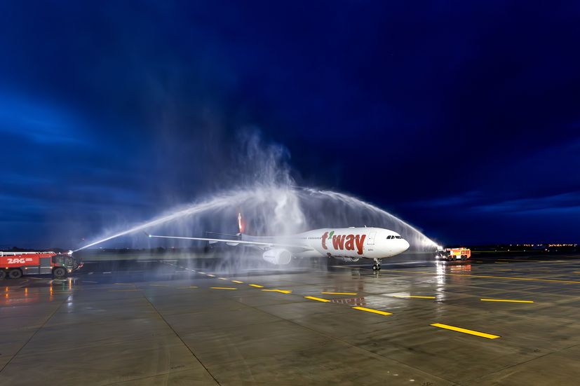 Zagreb welcomes first T'way flight from Seoul 