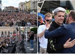 VIDEO: 10,000 welcome Baby Lasagna on Zagreb’s main square