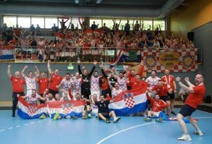 Croatia deaf handball team are champions of Europe 