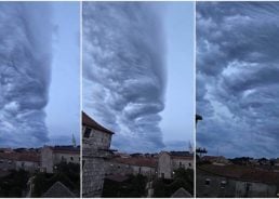 VIDEO: Unusual phenomenon over island of Hvar filmed