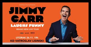 Jimmy Carr coming to perform in Croatia