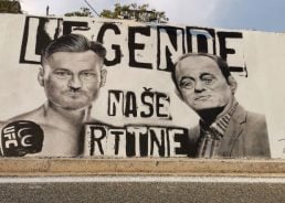 Miočić legacy honoured with big mural in Croatia 