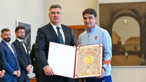 President Milanović Celebrates Croatia's World Cup Triumph