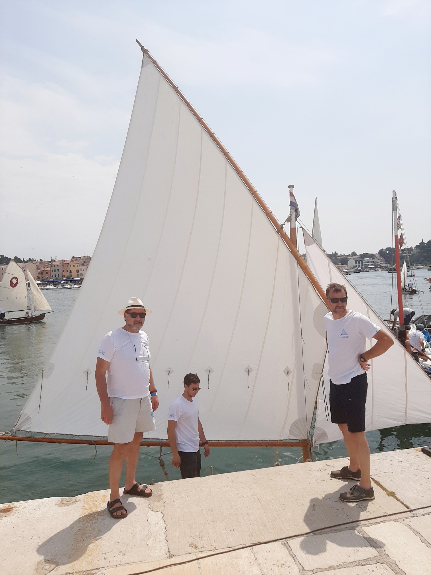 Crew from the Rovinj regatta