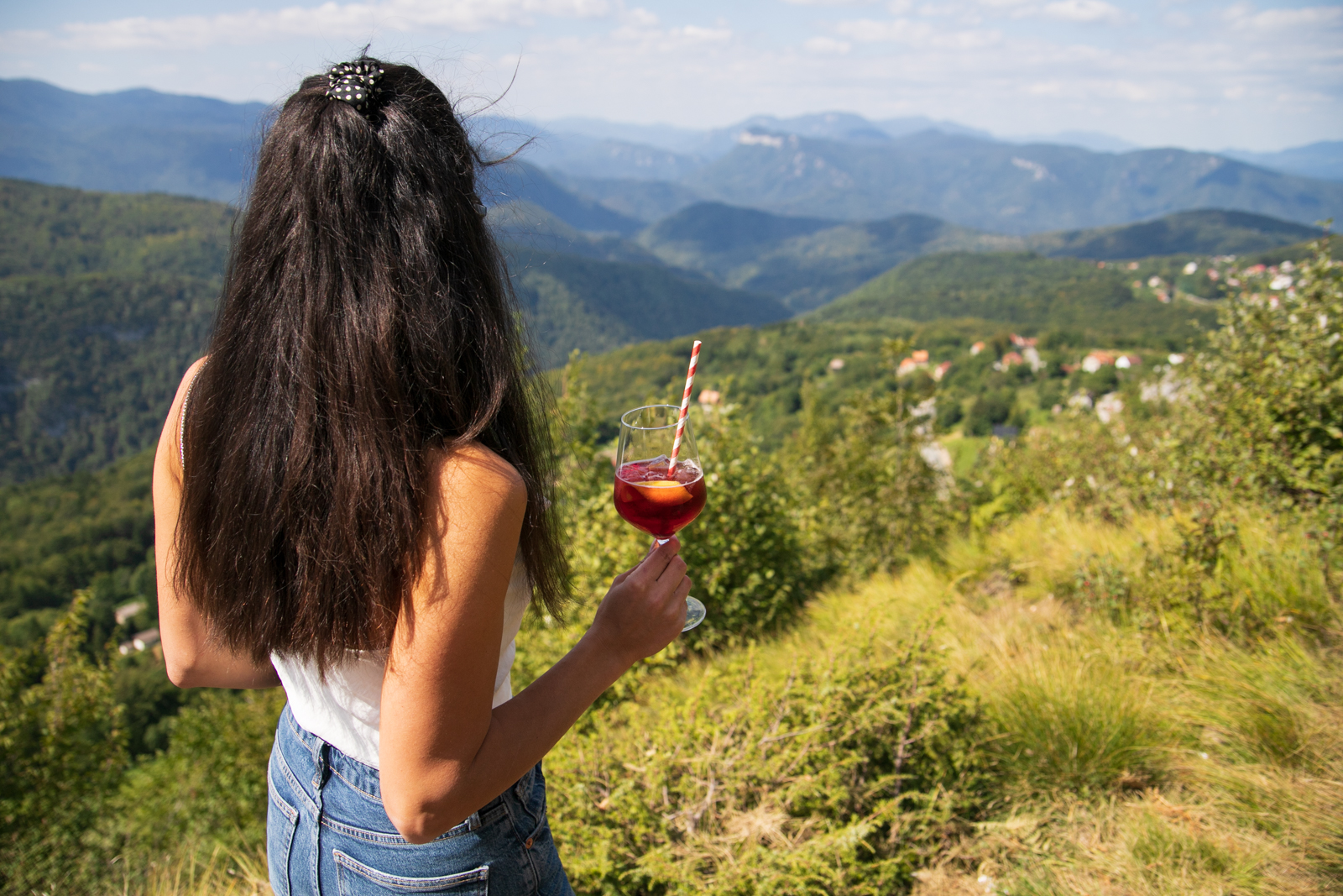 Hiking with a cocktail in Gorski kotar 