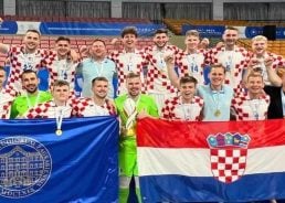 Croatia university futsal team are the new world champions