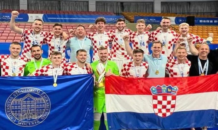 Croatia university futsal team are the new world champions