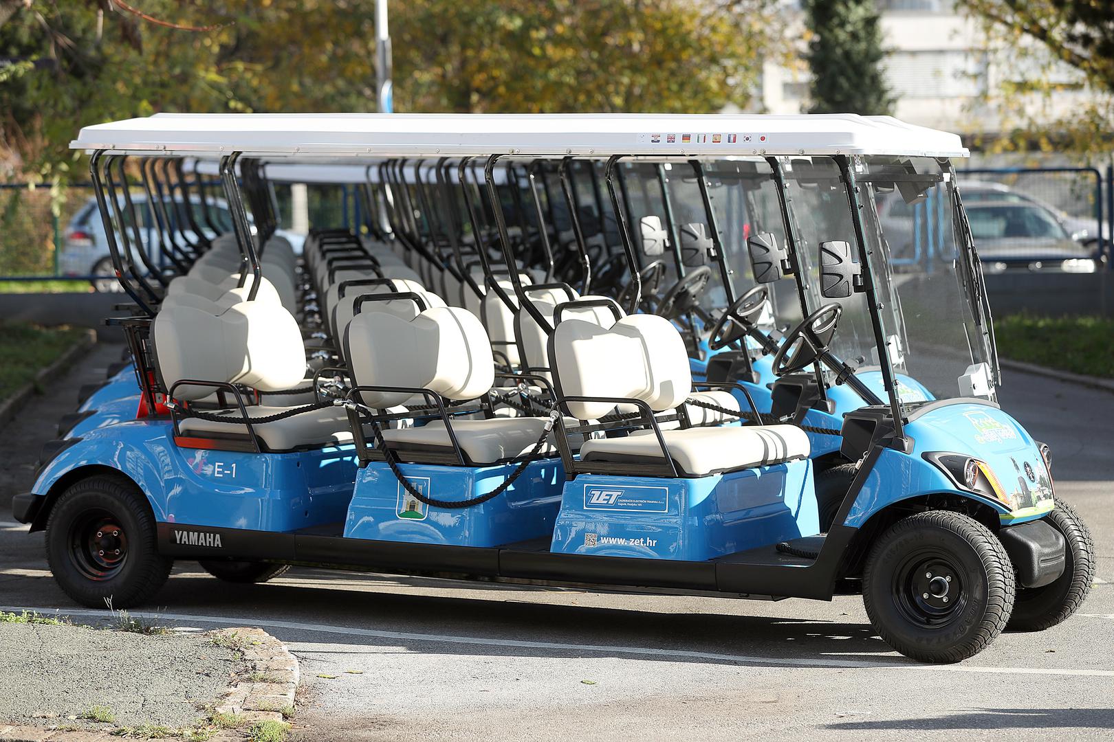Zagreb's 'Fulir' electric vehicles offer free rides downtown
