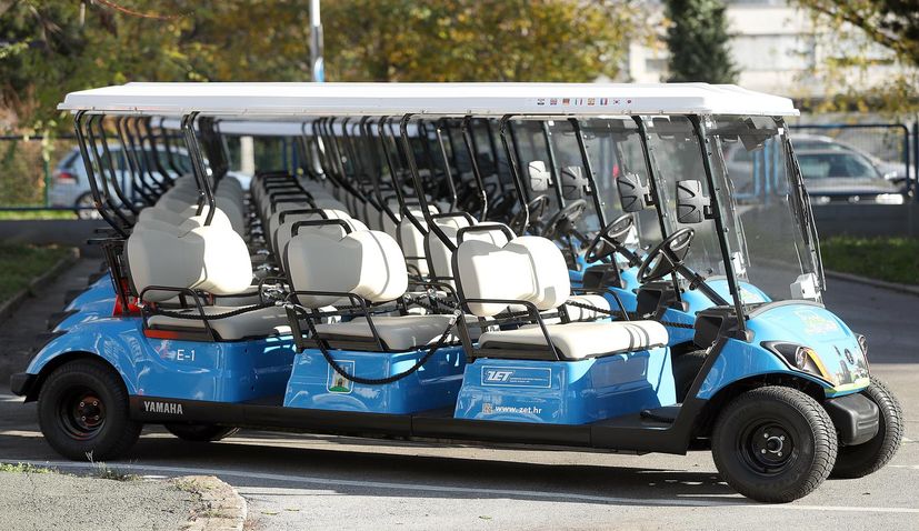 Zagreb’s ‘Fulir’ electric vehicles offer free rides downtown